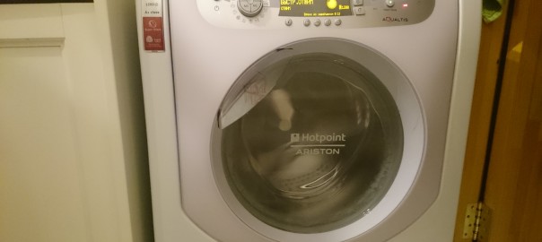 Ремонт стиральной машины Ariston Aqualis AQXD 129 — не крутит барабан