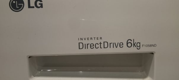 Сильный шум (гул) во время отжима LG Direct Drive F1058ND  — замена подшипников.